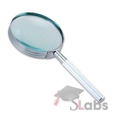 Hand held magnifier