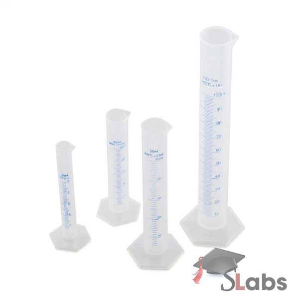 Measuring Cylinder Polypropylene (Hexagonal Base)