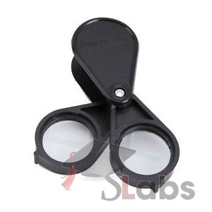Hand Double Lens Pocket Magnifier