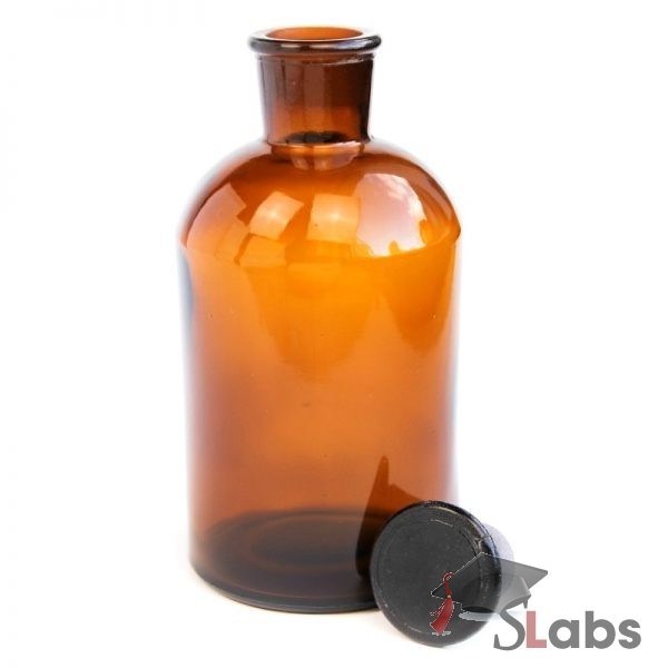 Reagent Bottle With Glass Stopper